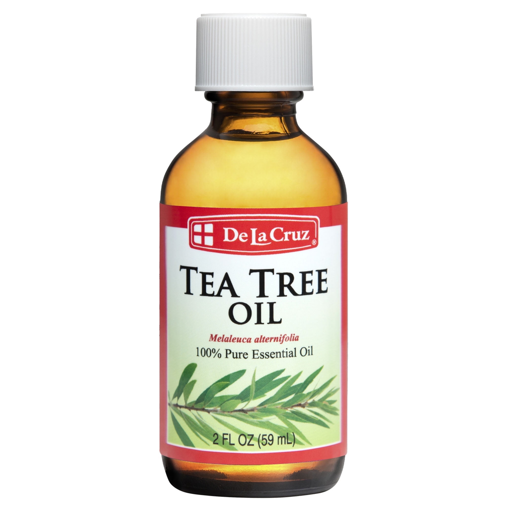 De la Cruz Tea Tree Oil 100% Pure Tea Tree Essential Oil Steam Distilled Tea