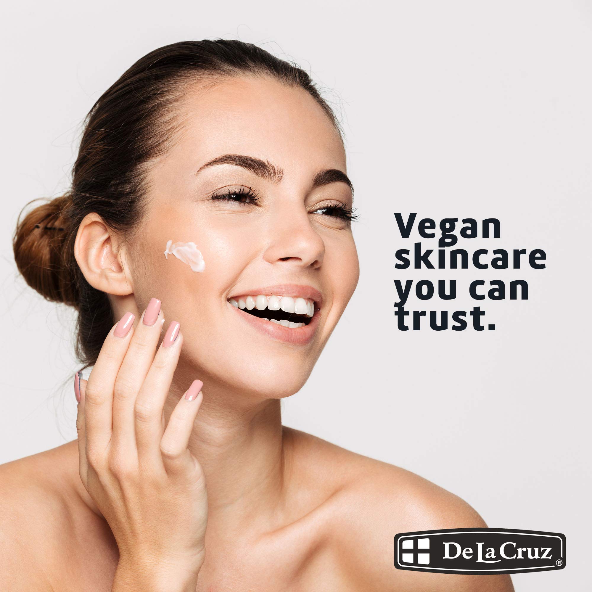 De la Cruz Vitamin E Cream Moisturizer for Face and Neck Moisturizing Skin Care - Thumbnail 3