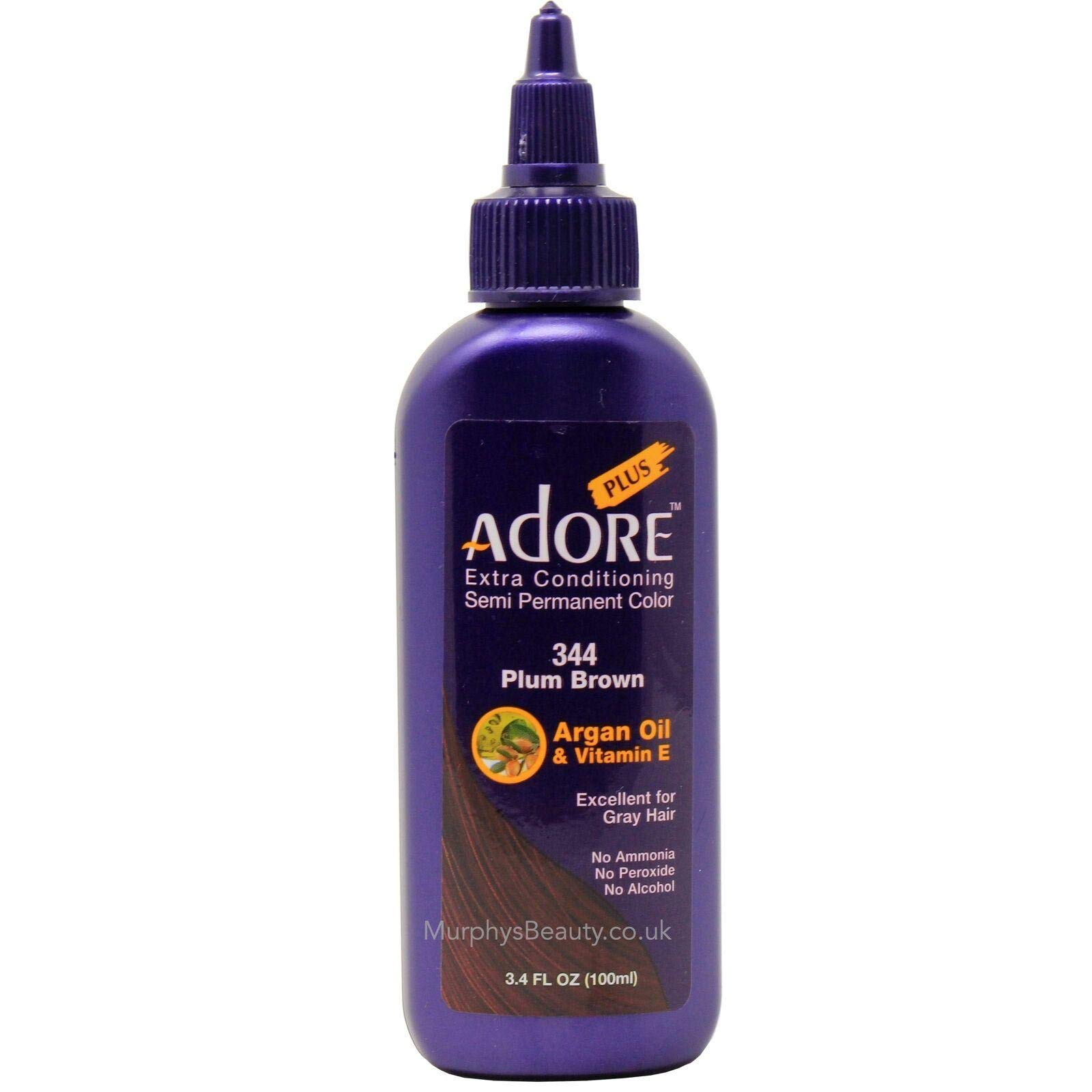 Adore Plus #344 Plum Brown 3.4 Fl Oz
