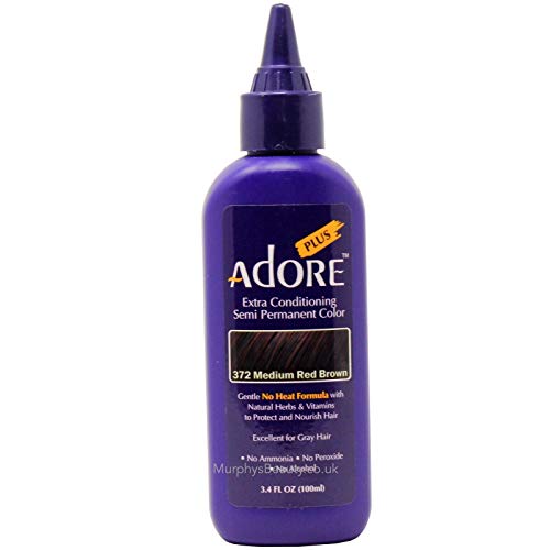 Adore Plus #372 Medium Red Brown 3.4 Fl Oz - Thumbnail 2