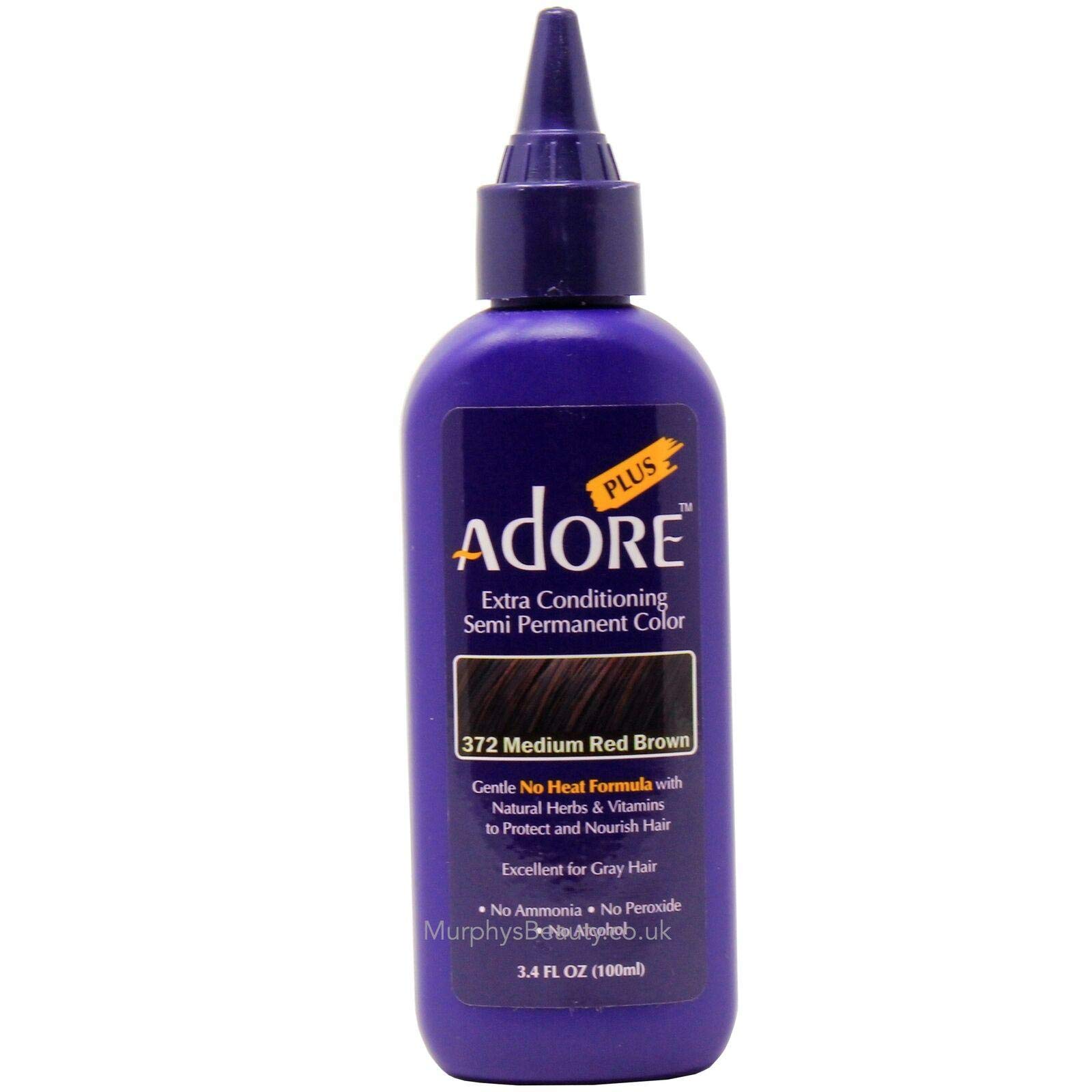 Adore Plus #372 Medium Red Brown 3.4 Fl Oz