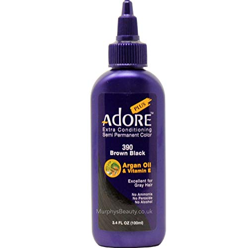 Adore Plus #390 Brown Black 3.4 Fl Oz - Thumbnail 2