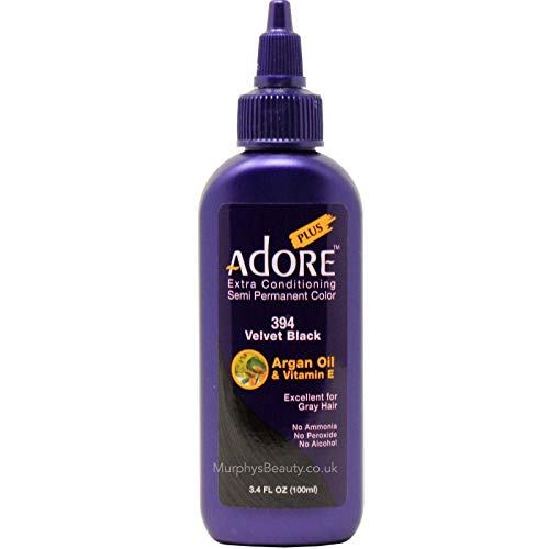 Adore Plus #394 Velvet Black 3.4 Fl Oz - Thumbnail 2