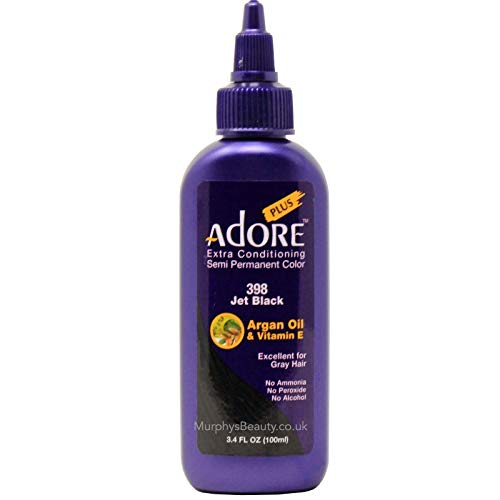 Adore Plus #398 Jet Black 3.4 Fl Oz - Thumbnail 2