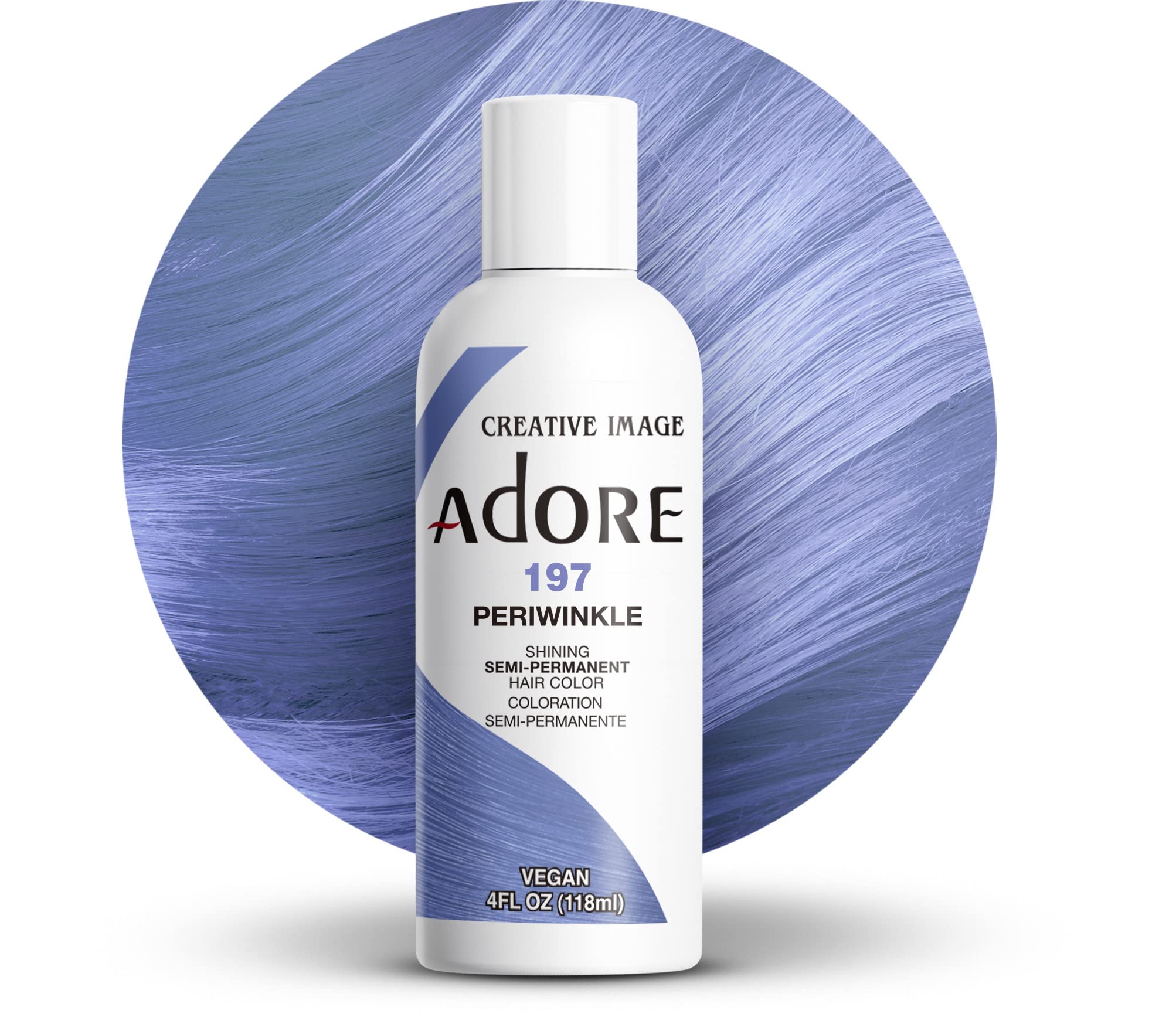 Adore Semi Permanent Hair Color | Vegan Cruelty Free Blue Hair Dye | No Ammonia