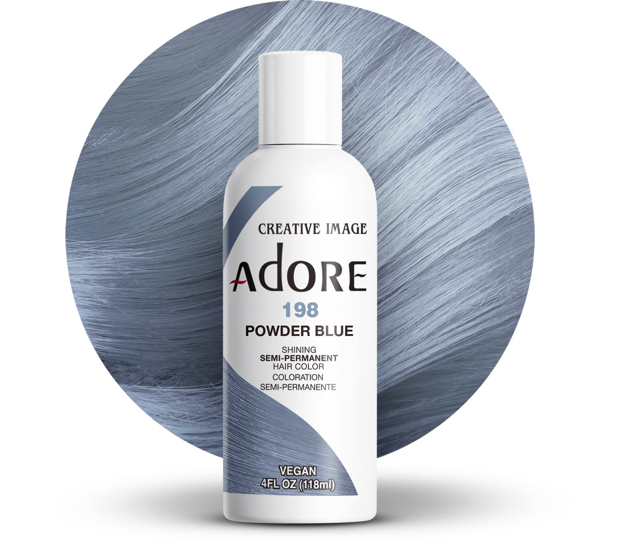 Adore Semi Permanent Hair Color | Vegan Cruelty Free Blue Hair Dye | No Ammonia