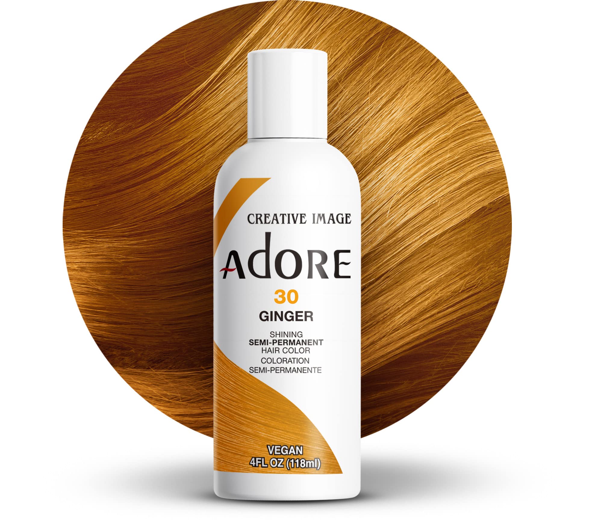 Adore Semi Permanent Hair Color | Vegan Cruelty Free Orange Hair Dye | No