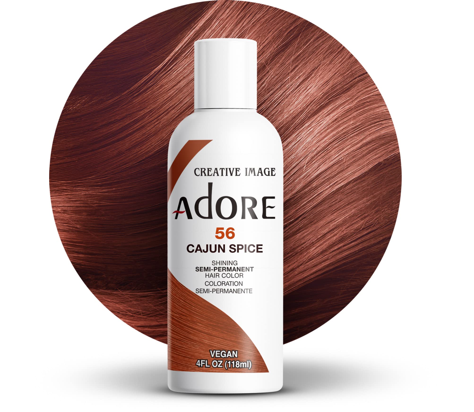 Adore Semi Permanent Hair Color | Vegan Cruelty Free Brown Hair Dye | No