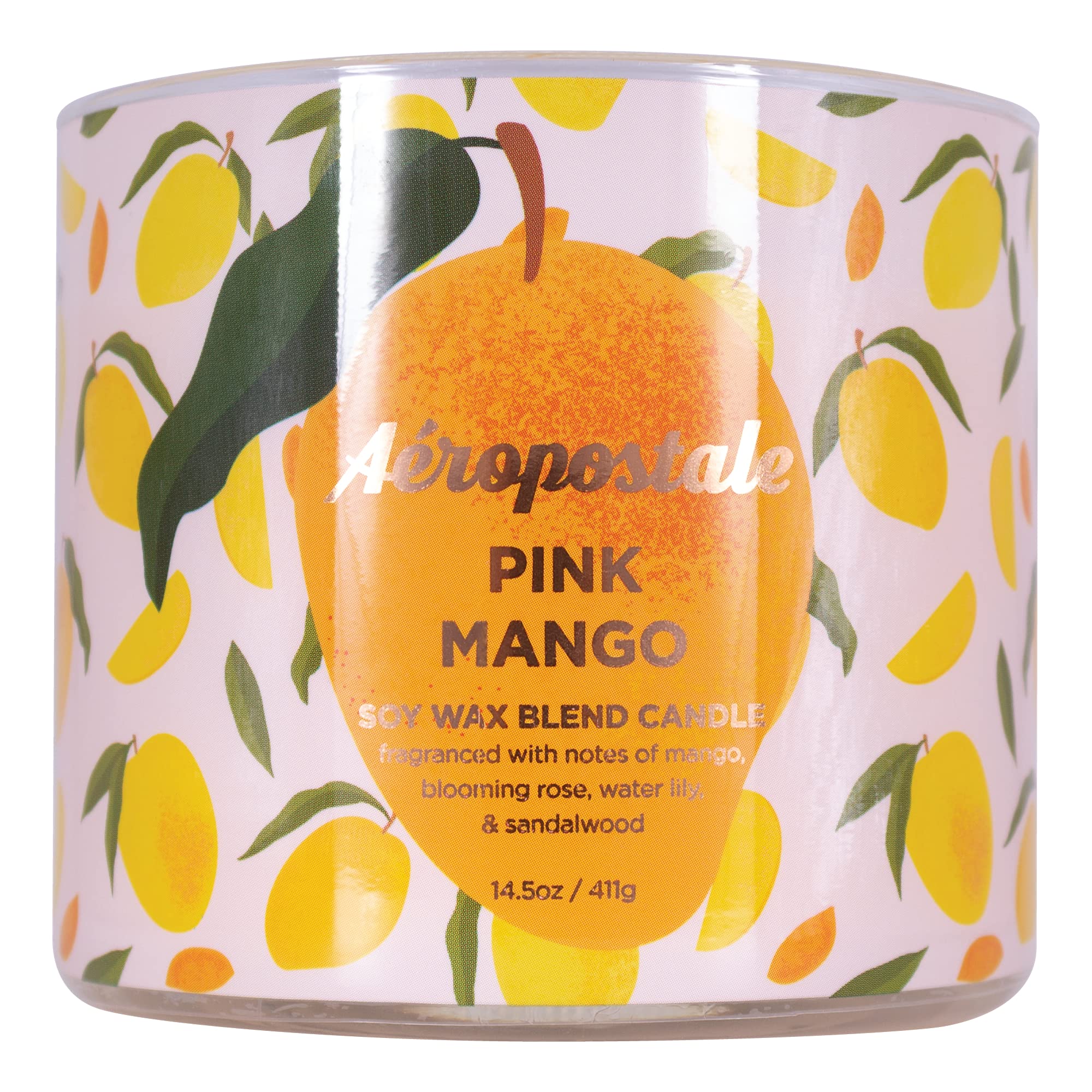 [Candles] Aeropostale Pink Mango 14.5 Candle Usa 1pcs Bybox - Thumbnail 3