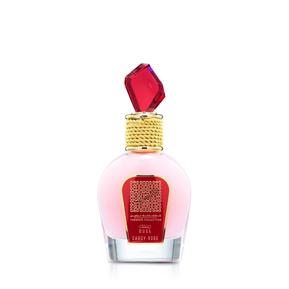 Lattafa Musk Candy Rose Thameen Collection For Women EDP 3.4 oz
