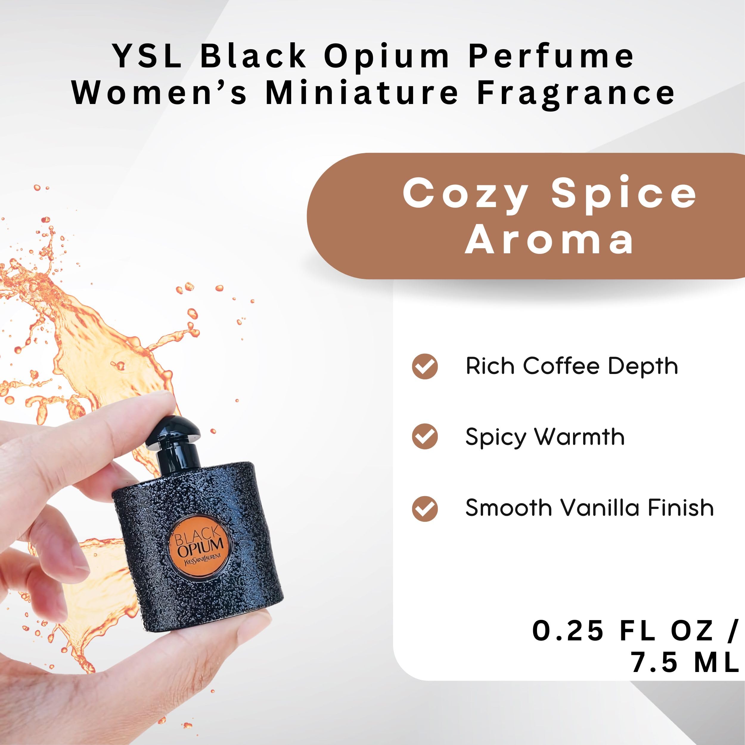 [Mini] Yves Saint Laurent Black Opium Mini Splash For Women EDP 0.25 oz - Thumbnail 2