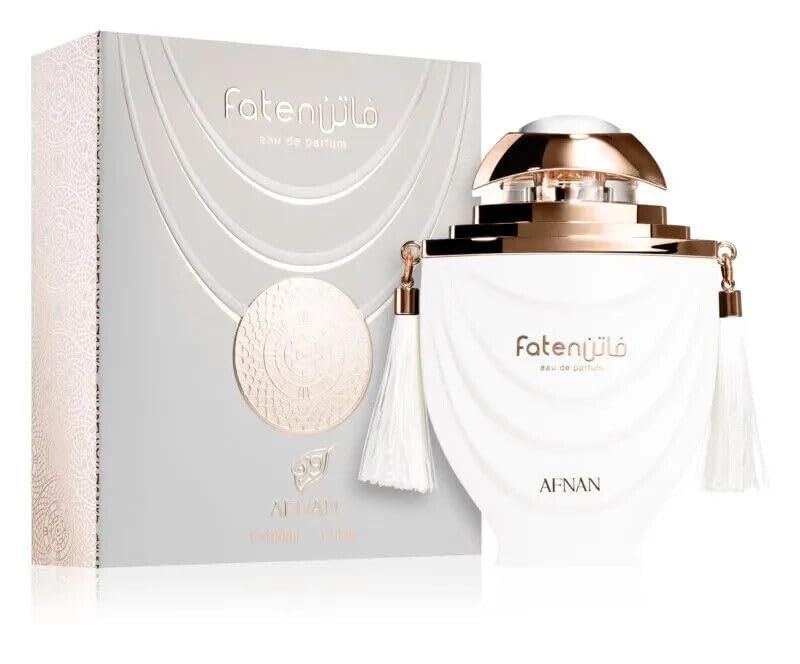 Afnan Faten White By for For Women EDP 100 ml (3.4 oz) - Thumbnail 2