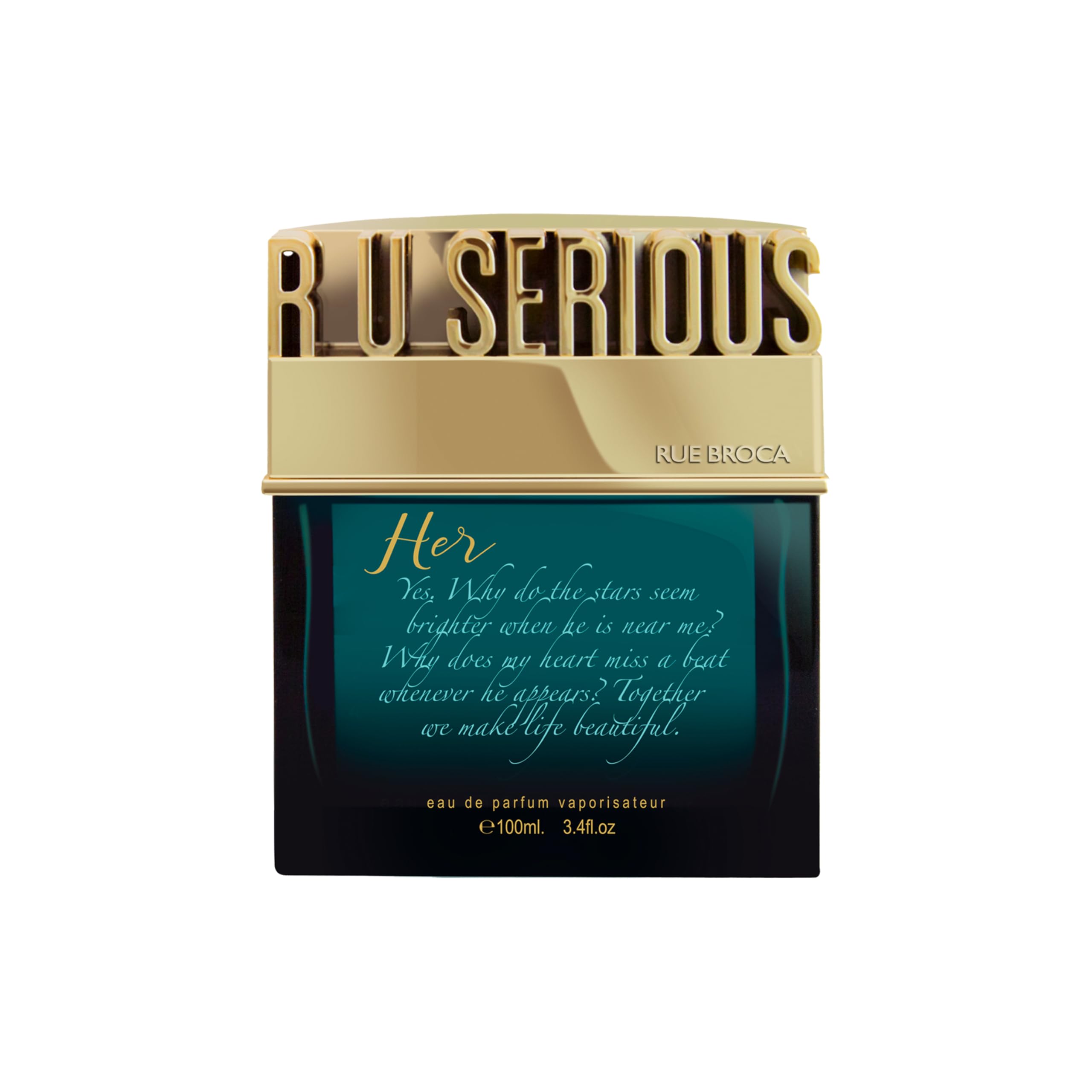 Rue Broca R U Serious Her 3.4 Fl. Oz Fruity Floral With Warm Woody Notes For