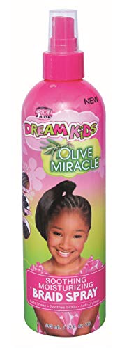 African Pride Dream Kids Olive Miracle Soothing Moisturizing Braid 12 oz - Thumbnail 3