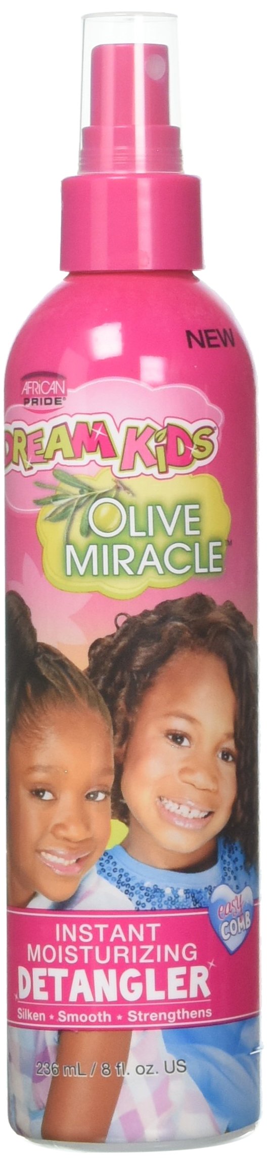 African Pride Dream Kids Olive Miracle Instant Moisture Detangler Restores