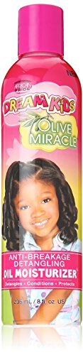 African Pride Dream Kids Olive Miracle Anti Breakage Detangling Oil Moisturizer - Thumbnail 2