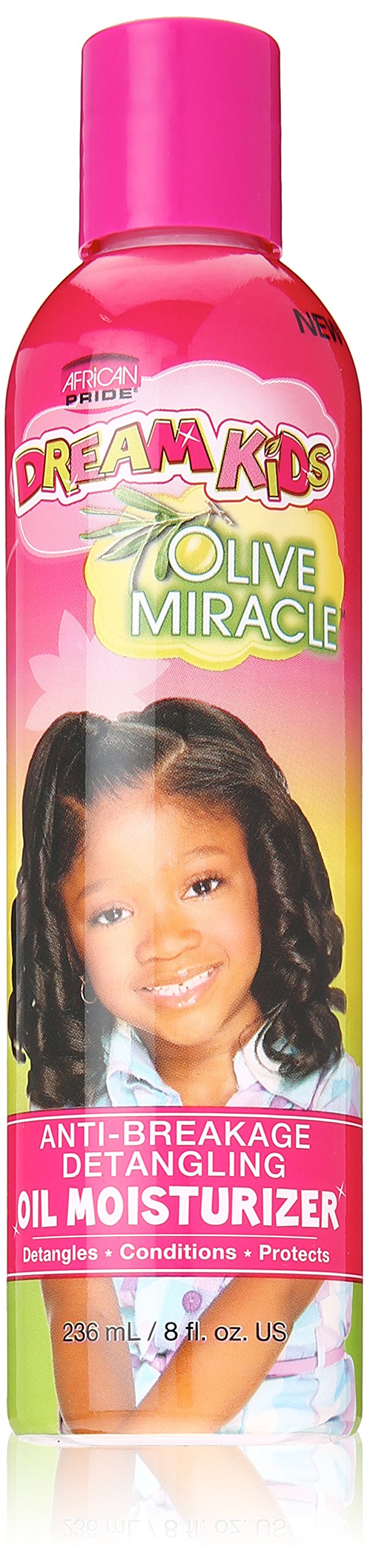 African Pride Dream Kids Olive Miracle Anti Breakage Detangling Oil Moisturizer