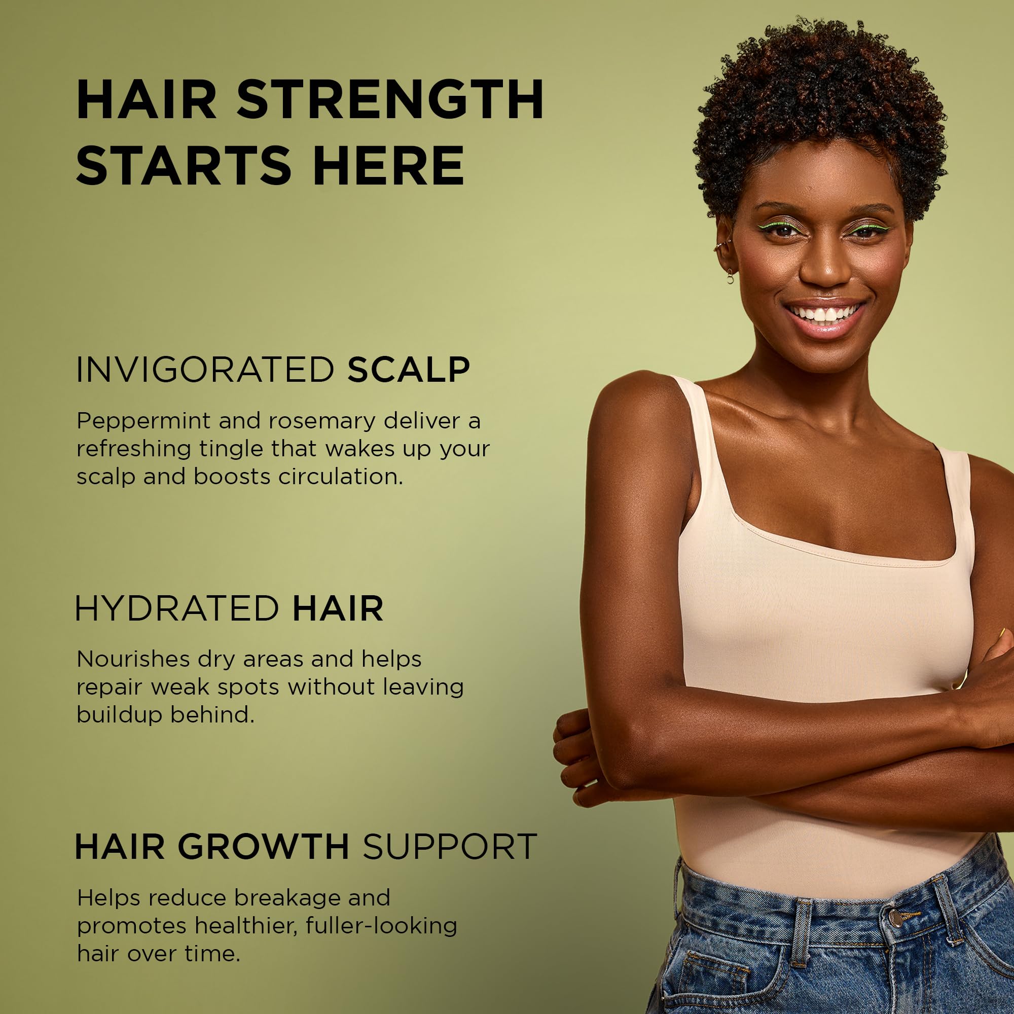 African Pride Feel It Formula Hair Strengthening Oil Hair Oil With Rosemary - Thumbnail 2