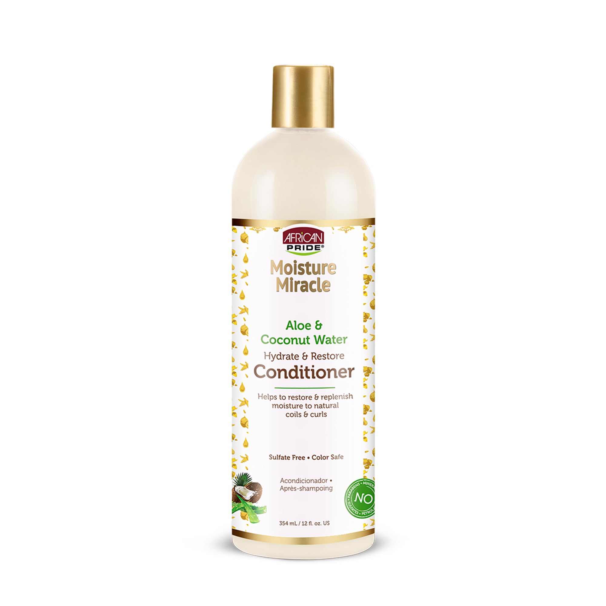 African Pride Moisture Miracle Aloe Coconut Water Conditioner | Deep