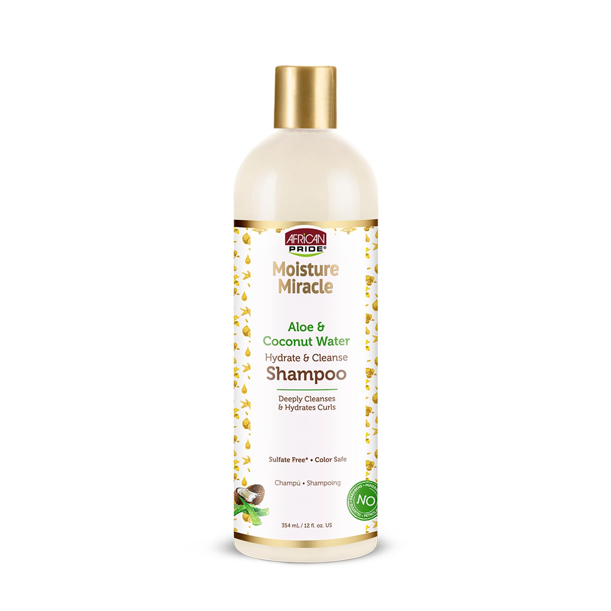 African Pride Moisture Miracle Aloe Coconut Water Shampoo | Hydrating