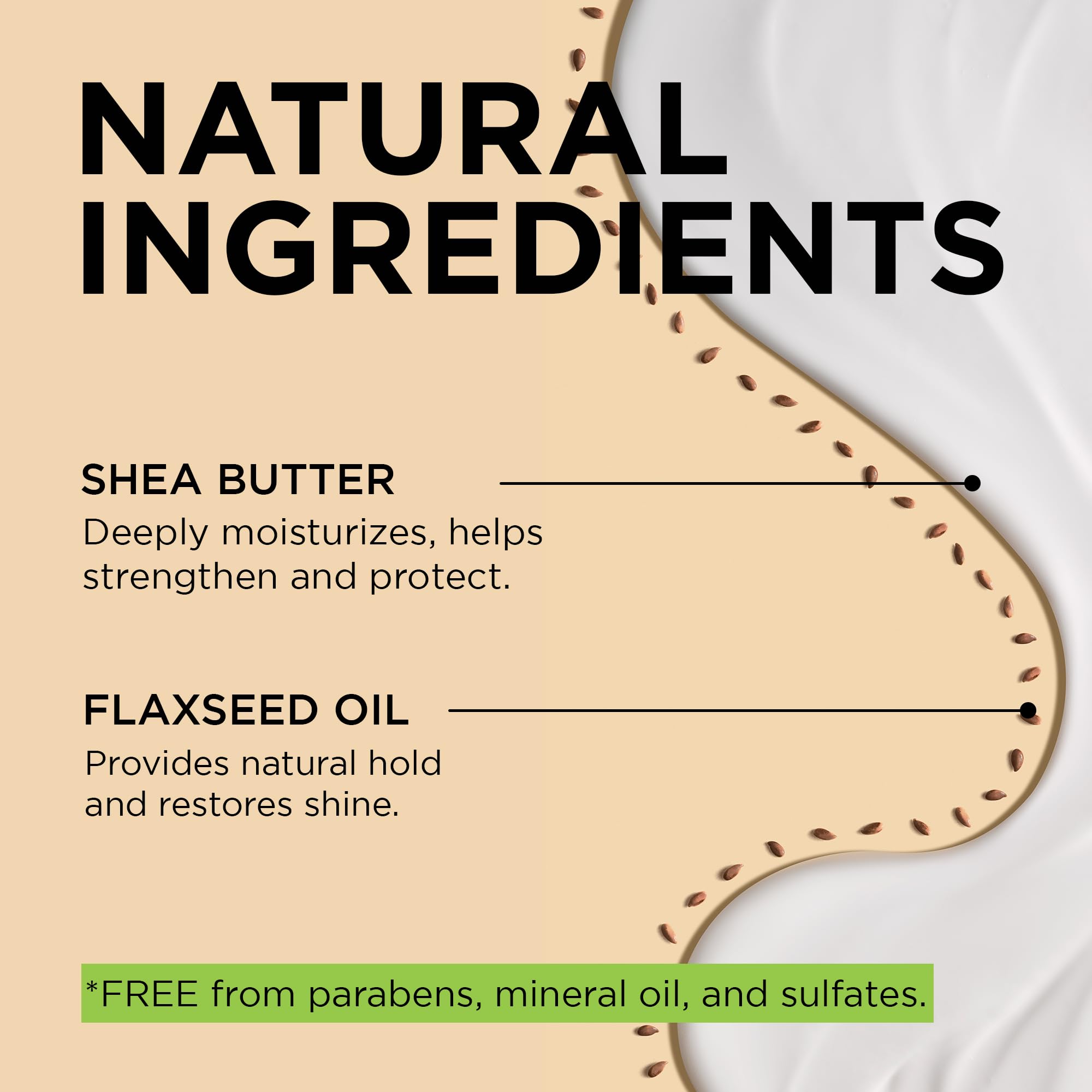 African Pride Moisture Miracle Shea Butter Flaxseed Oil Curling Cream Shapes - Thumbnail 3