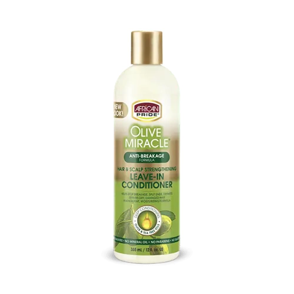 African Pride Olive Miracle Leave In Conditioner 12 oz