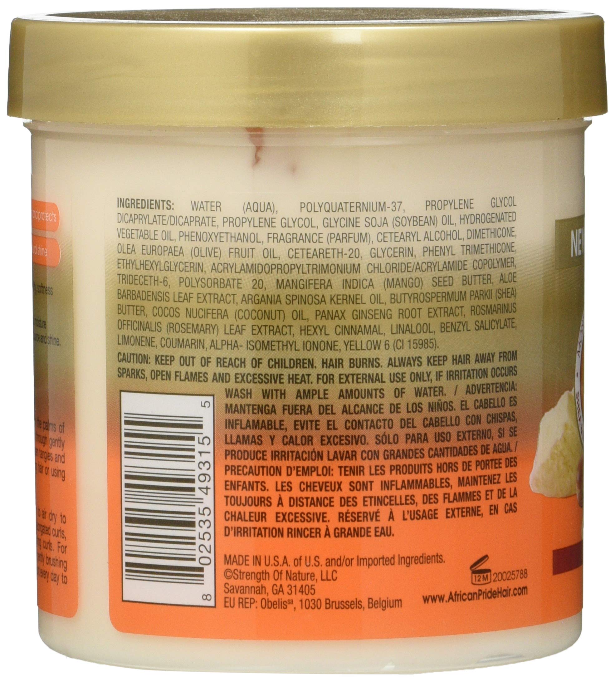 African Pride Shea Butter Miracle Leave In Conditioner 15 oz - Thumbnail 2