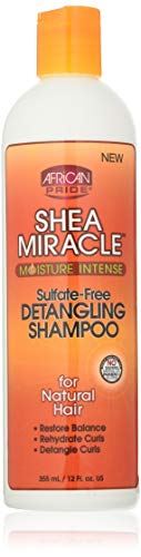 African Pride Shea Butter Miracle Detangling Shampoo 12 oz - Thumbnail 2