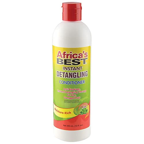 Africa's Best Instant Detangling Conditioner Brown 1 104 12 1200 12 oz - Thumbnail 3