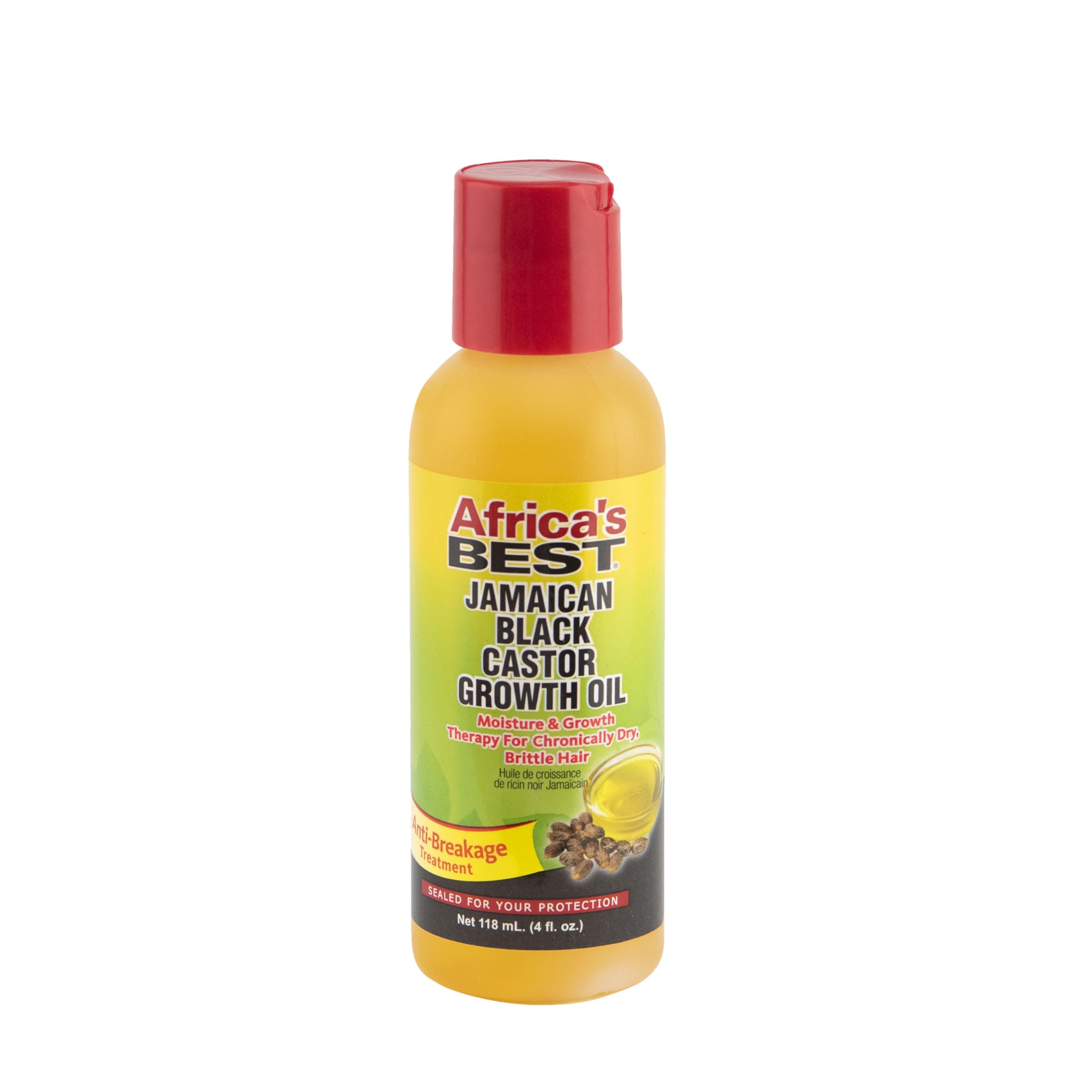 Africa's Best Jamaican Black Castor Growth Oil High In Vitamin E Minerals and