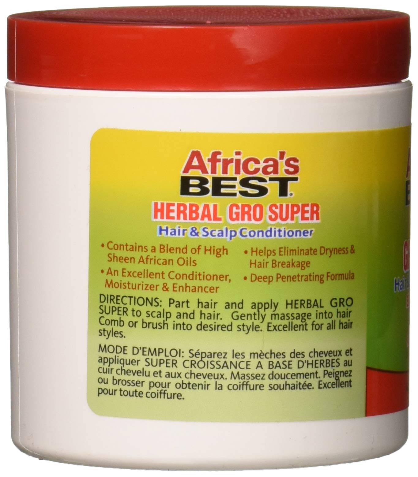 Africas Best Gro Herbal Super Jar 155 ml (5.25 oz) - Thumbnail 2
