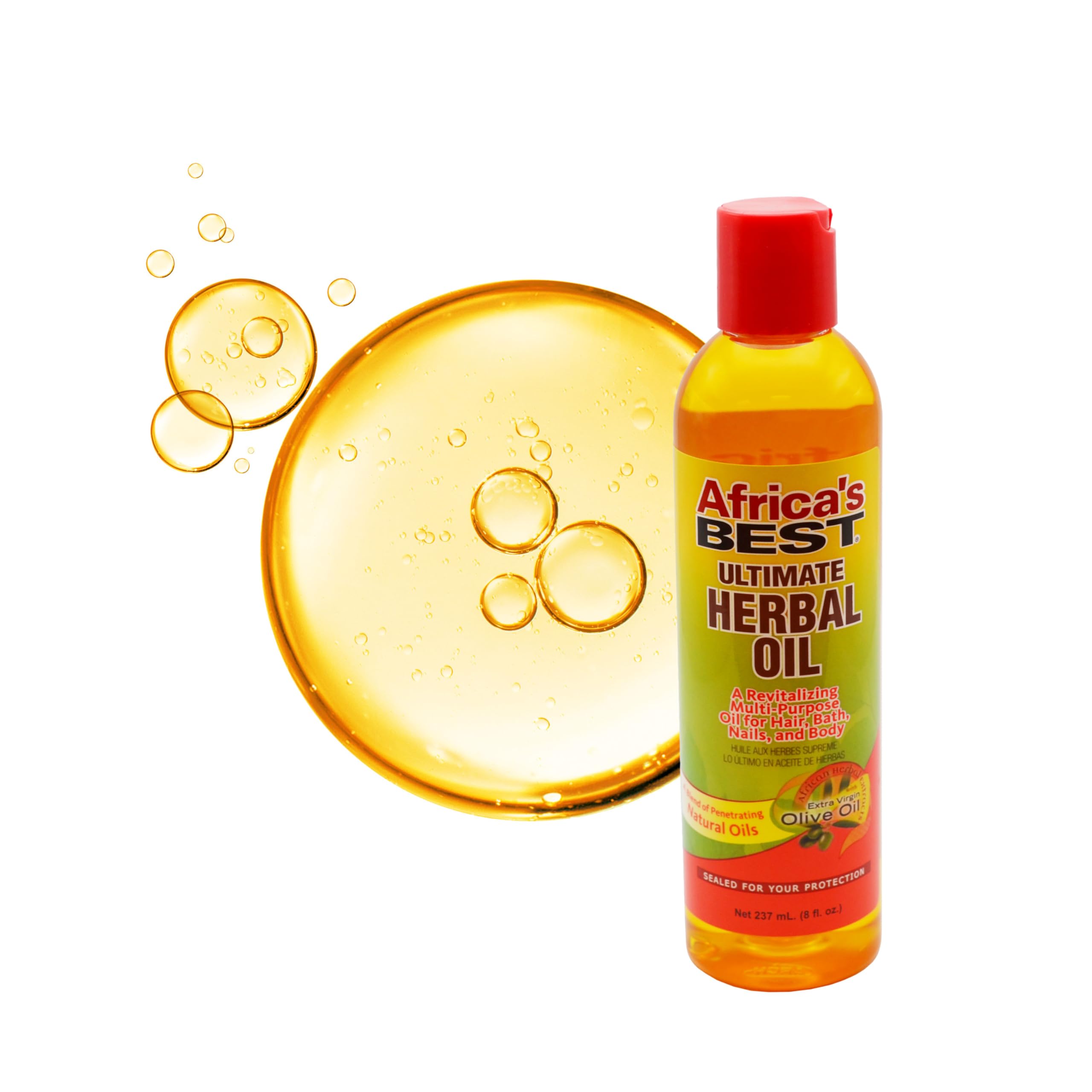 Africa's Best Ultimate Herbal Oil 8 oz - Thumbnail 2