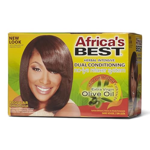 No Lye Dual Conditioning Relaxer System By Africa's Best - Thumbnail 2