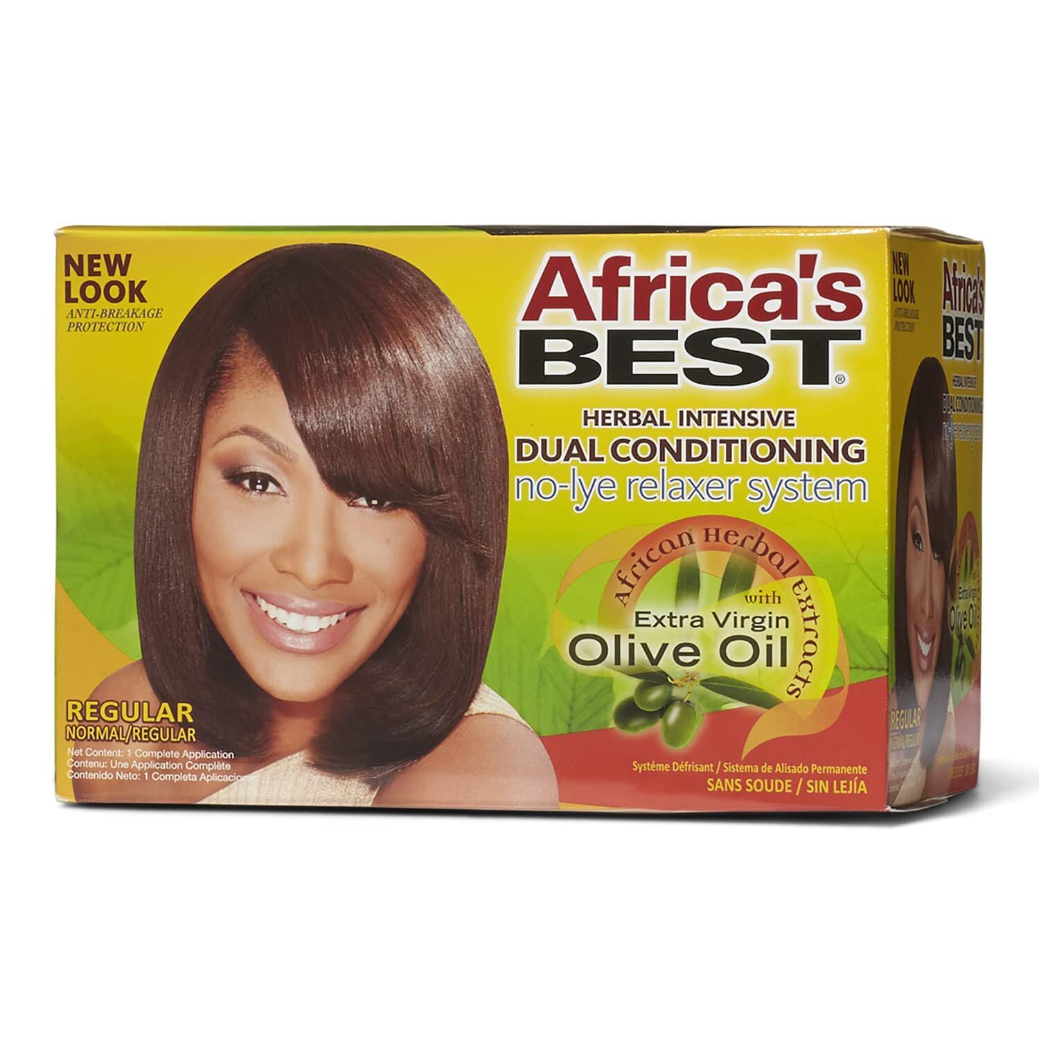 No Lye Dual Conditioning Relaxer System By Africa's Best