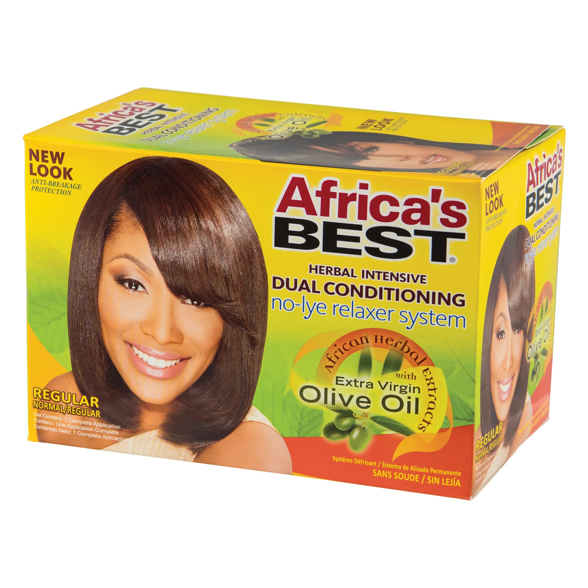 Africa's Best No Lye Relaxer System Super