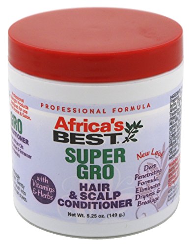 Africas Best Super Gro Hair Scalp Conditioner 5.25 oz - Thumbnail 3