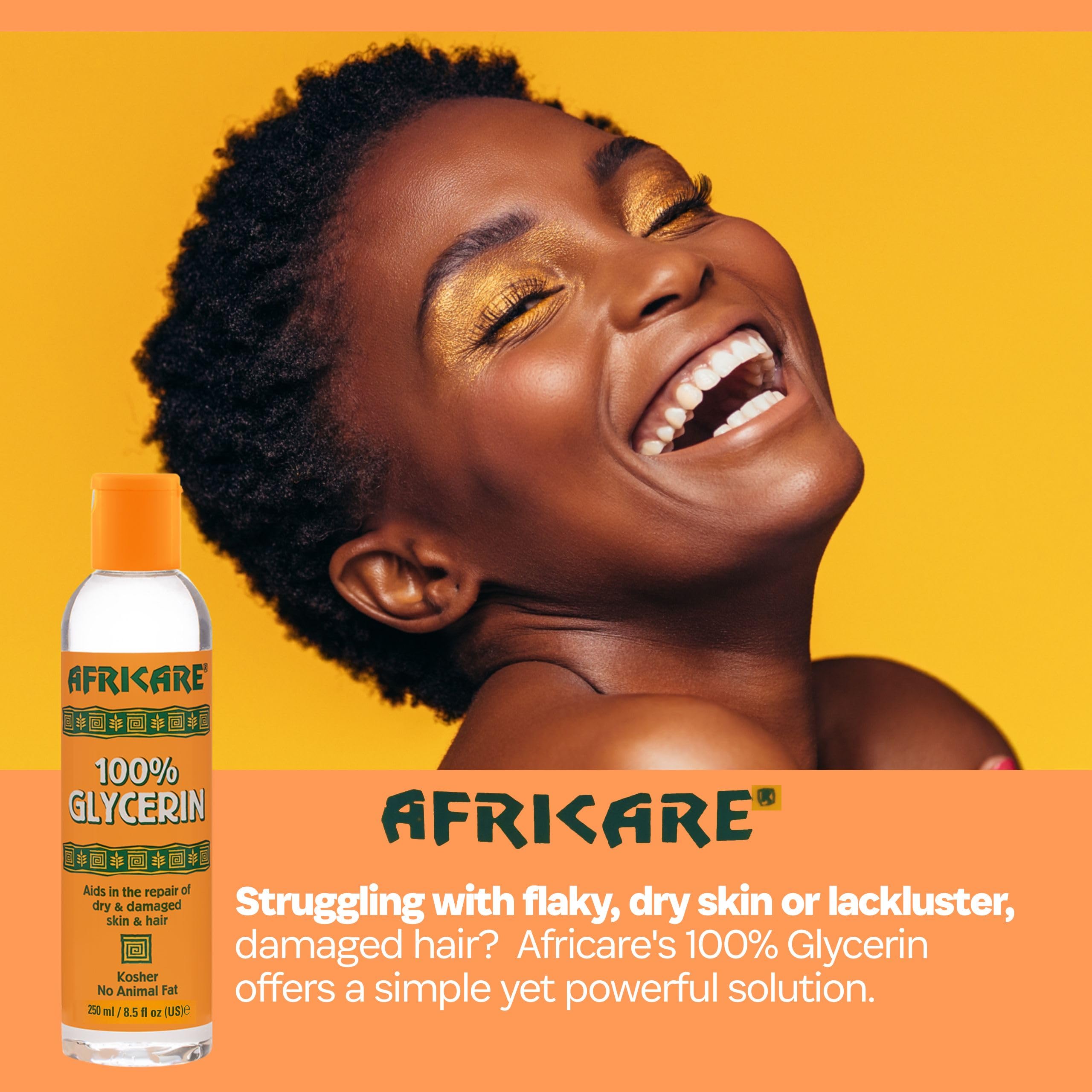 Cococare Africare 100% Glycerin All Natural Glycerin for Extra Hydration for