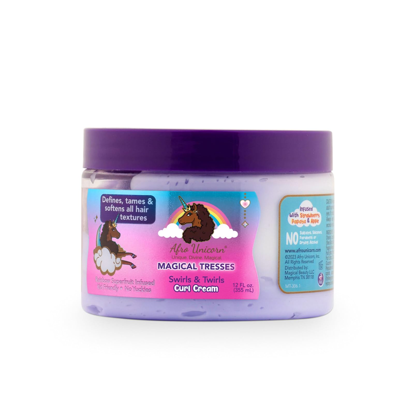 Magical Tresses’ By Afro Unicorn Swirls Twirls Curl Cream Defining Hair Care