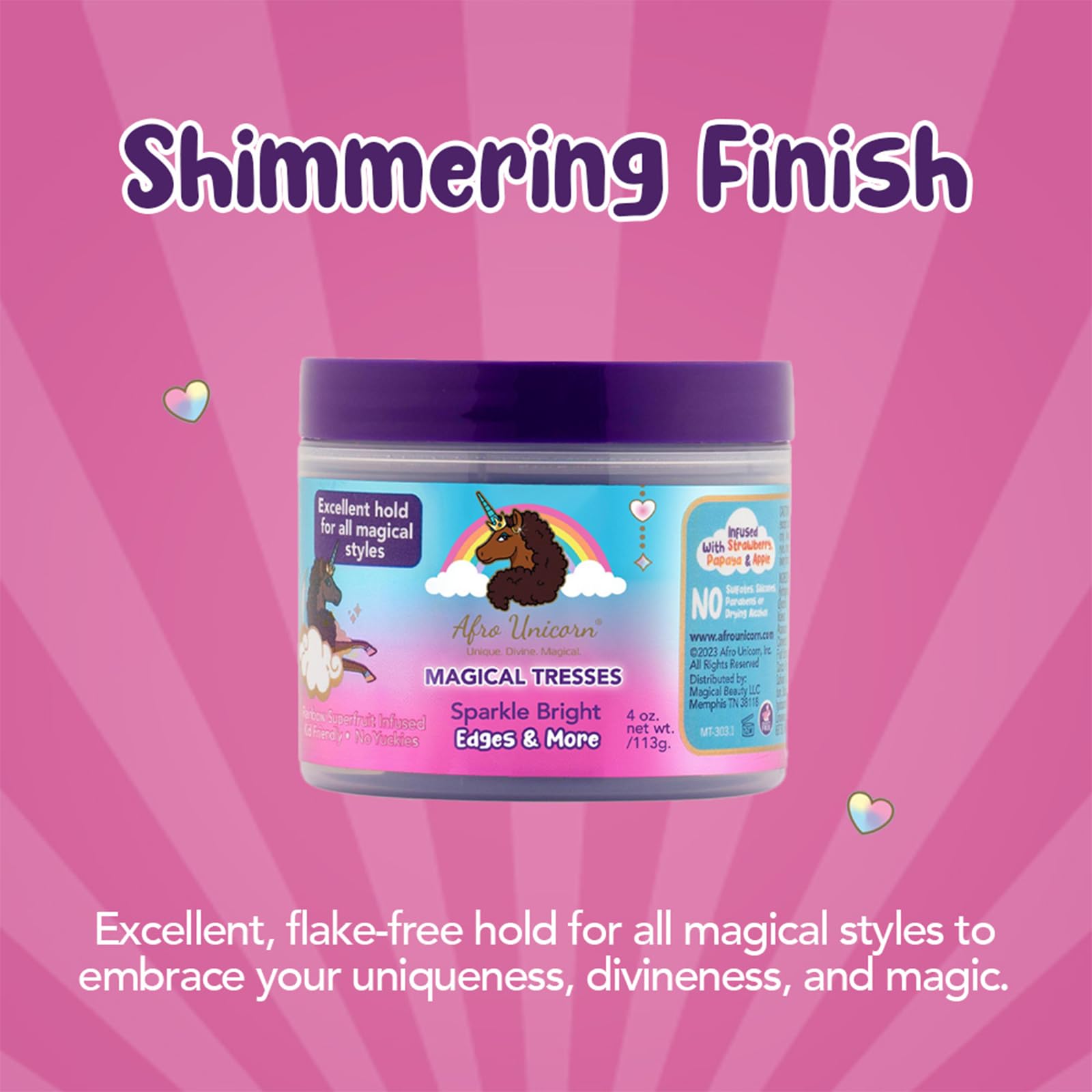 Magical Tresses By Afro Unicorn Sparkle Bright Edges More Edge Control for - Thumbnail 3