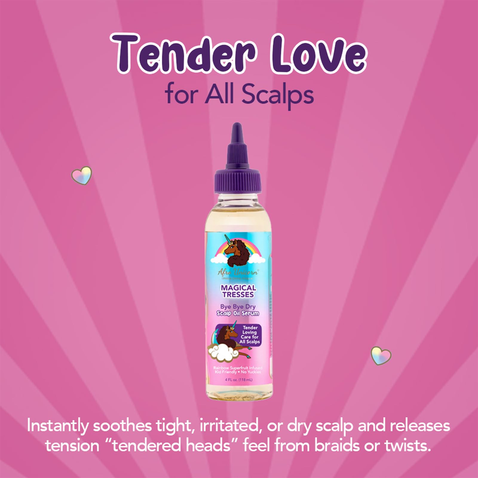 Magical Tresses By Afro Unicorn Bye Bye Dry Scalp Serum Soothing Moisturizing - Thumbnail 3