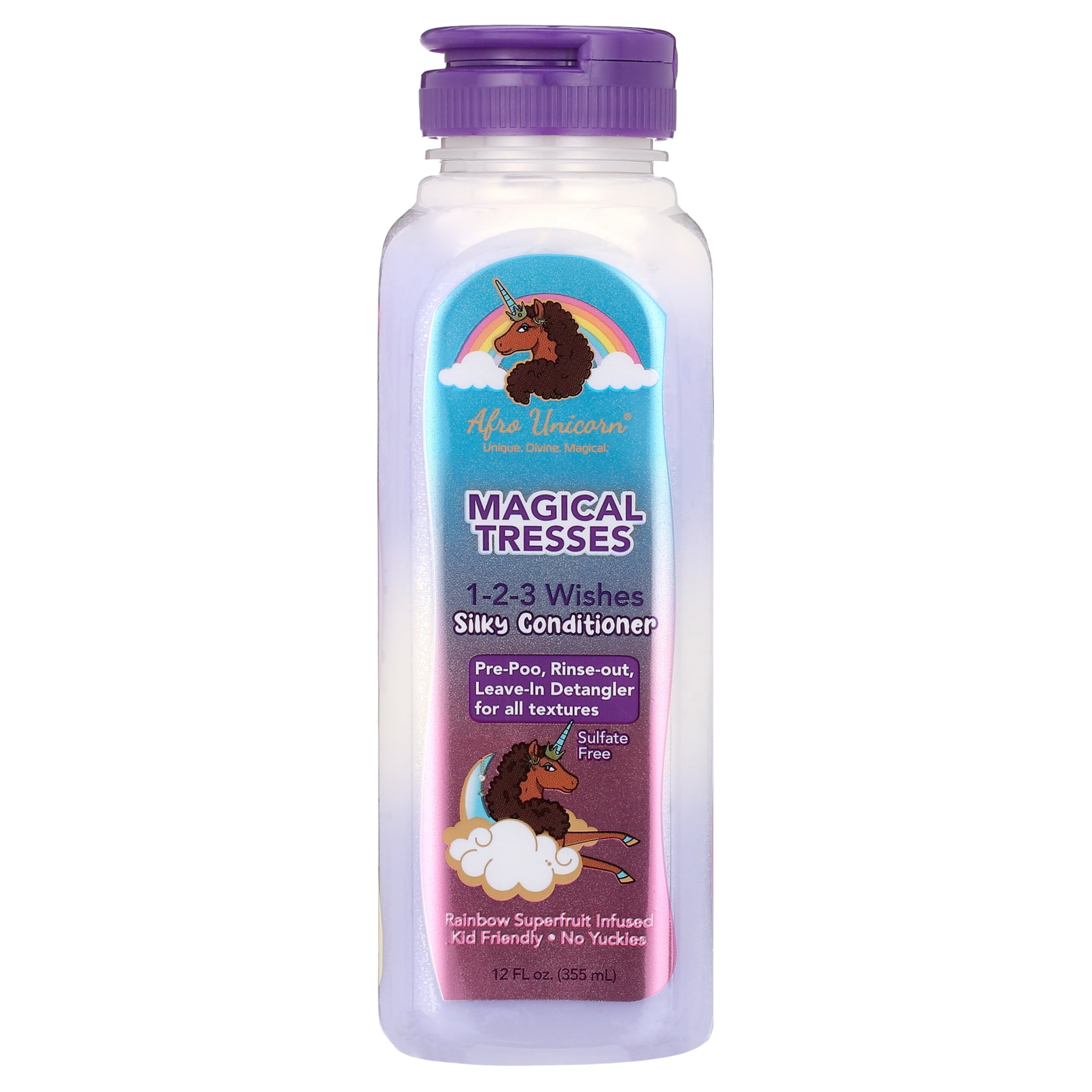 Afro Unicorn 1 2 3 Wishes Silky Conditioner Hair Liquids Curly Hair