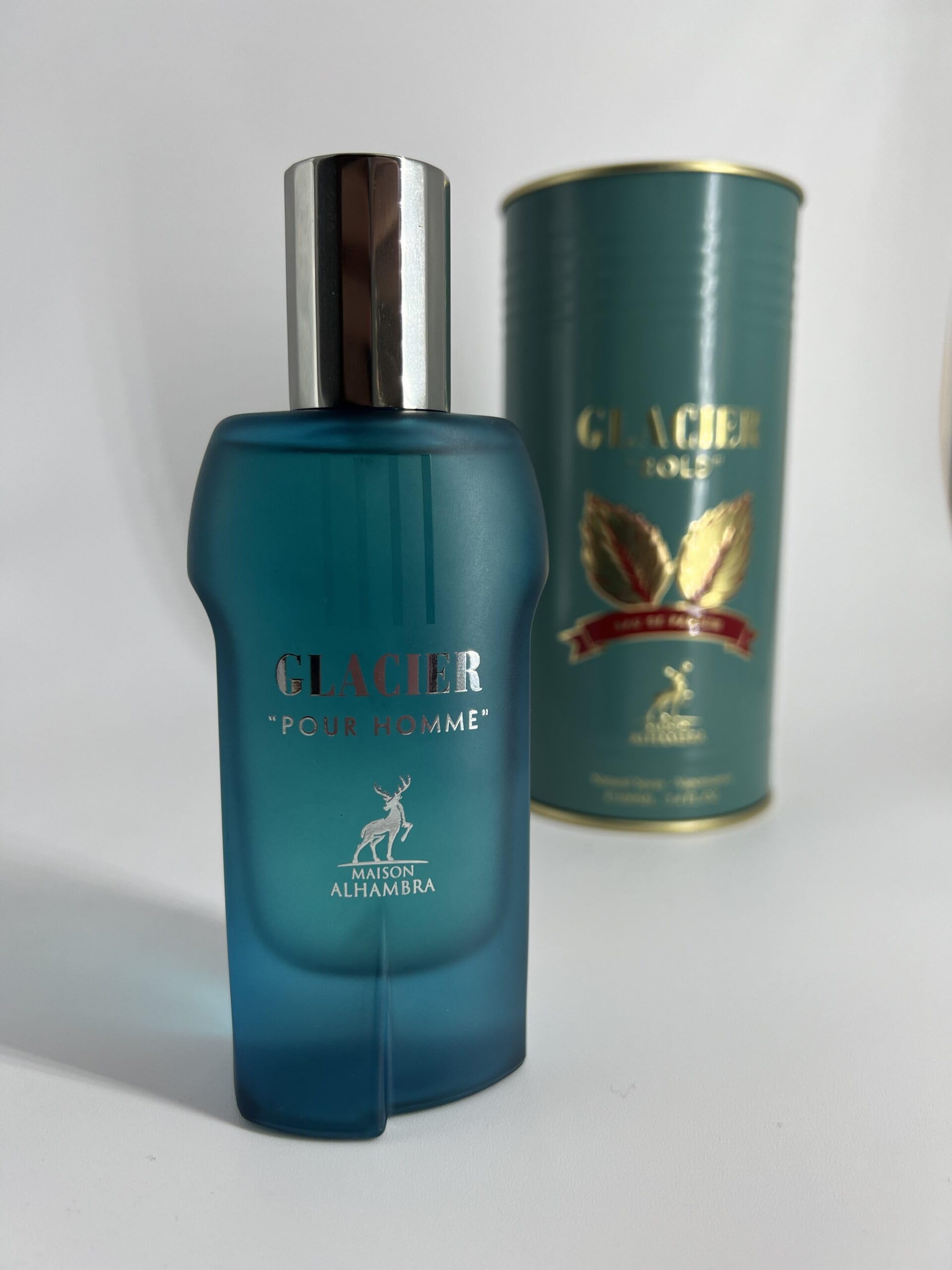 Glacier By Maison Alhambra For Men EDP 3.4 oz - Thumbnail 3