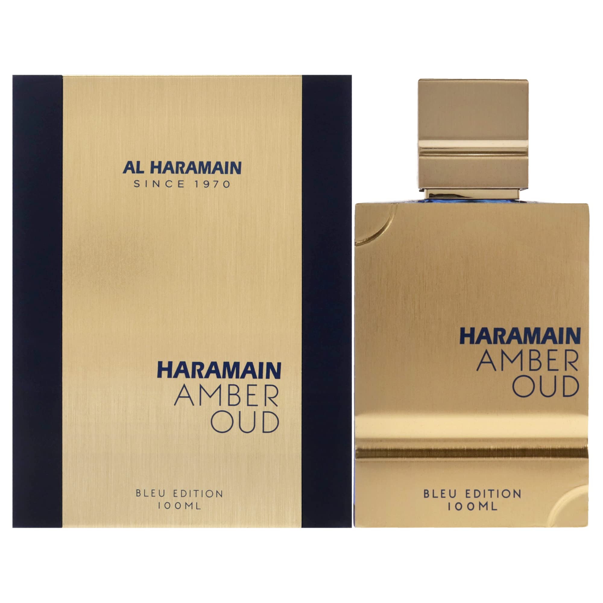 Al Haramain Amber Oud Blue Edition Unisex Men Long Lasting Arabic Cologne For