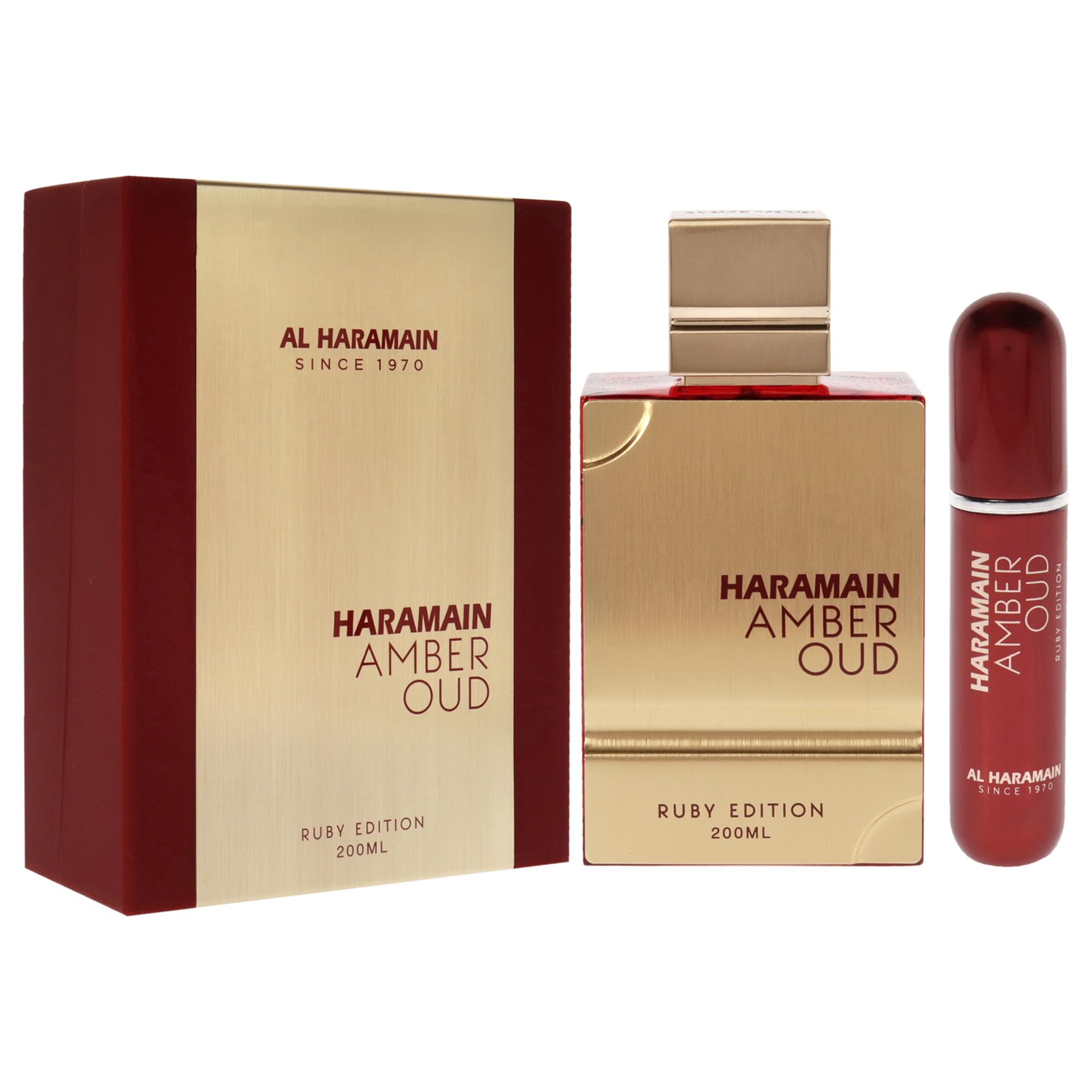 Al Haramain Amber Oud Ruby Edition for Unisex Unisex EDP 6.7 oz - Thumbnail 2