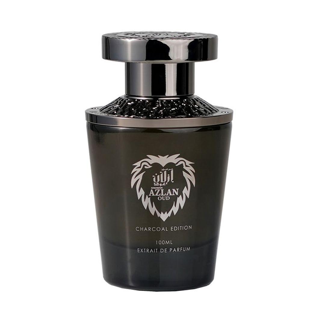 Al Haramain Azlan Oud Charcoal Edition Extrait de Parfum For Men 3.33 oz - Thumbnail 2
