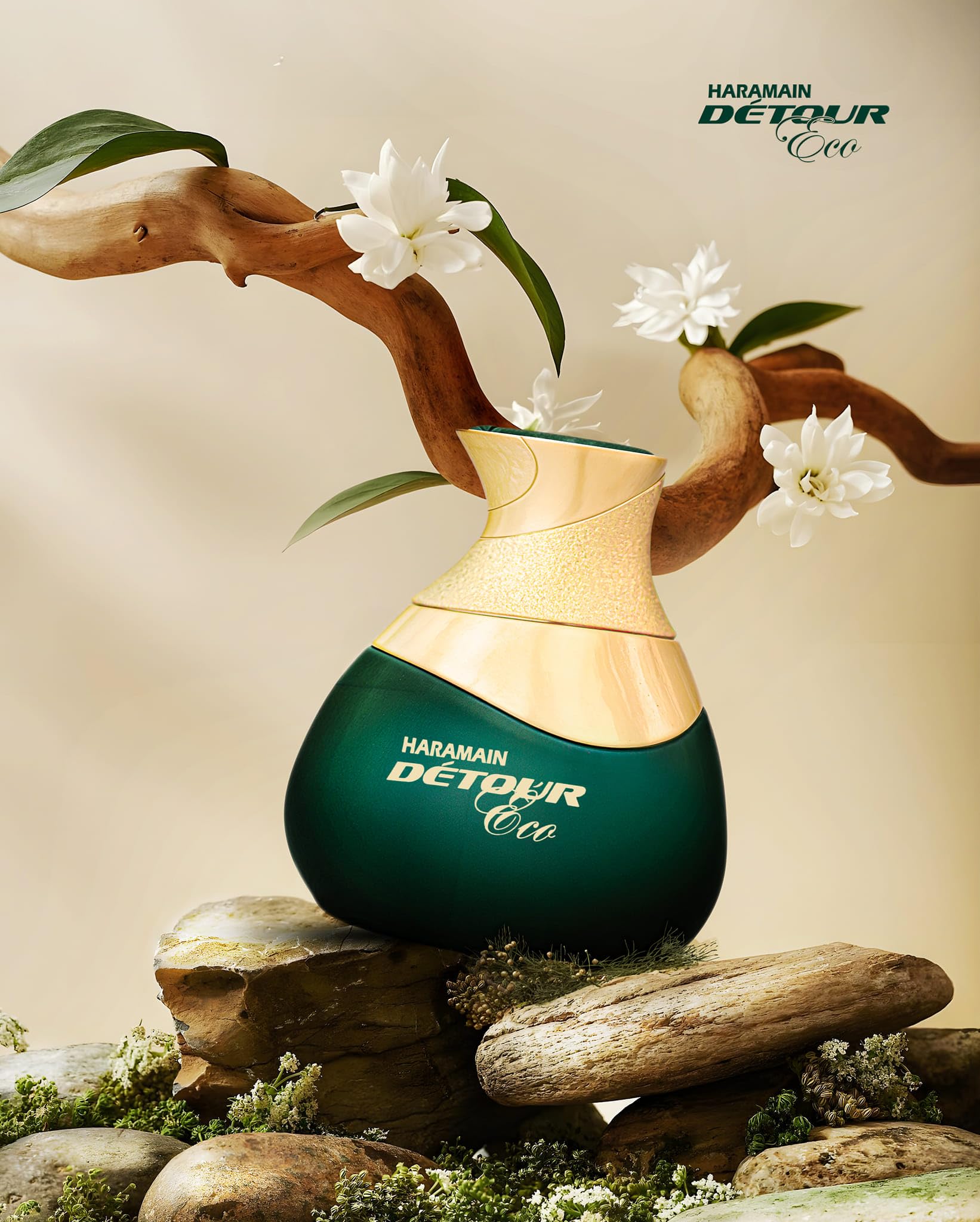 Al Haramain Detour Eco for Unisex and Men Arabic Cologne Woody Spicy For Women