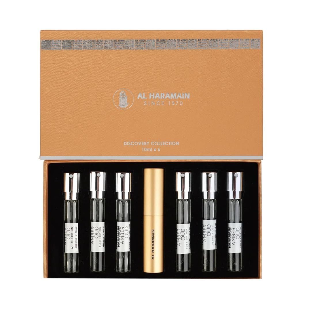 Al Harmain Al Haramain Discovery Collection Amber Oud 6pc Set