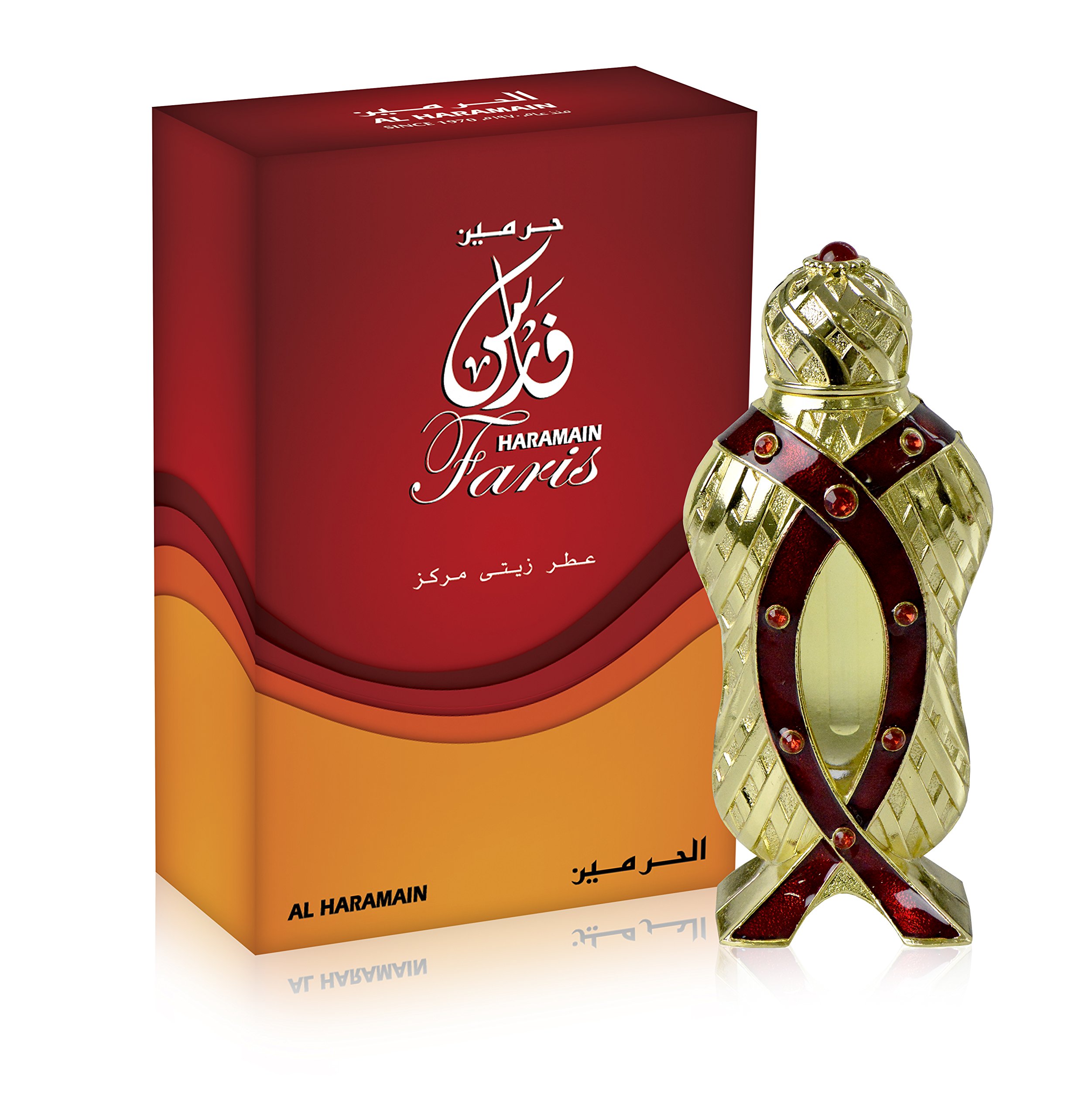 Al Haramain Faris Mini and Men Oil With Bergamot Jasmine Musk and Vanilla Oil
