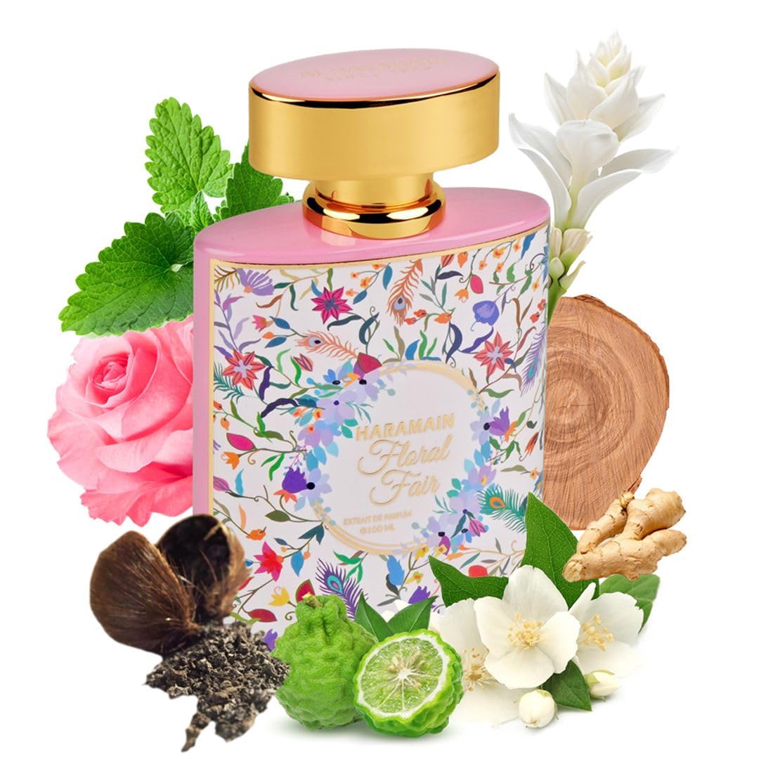 Al Haramain Floral Fair Extrait de Parfum For Women 3.4 oz - Thumbnail 3