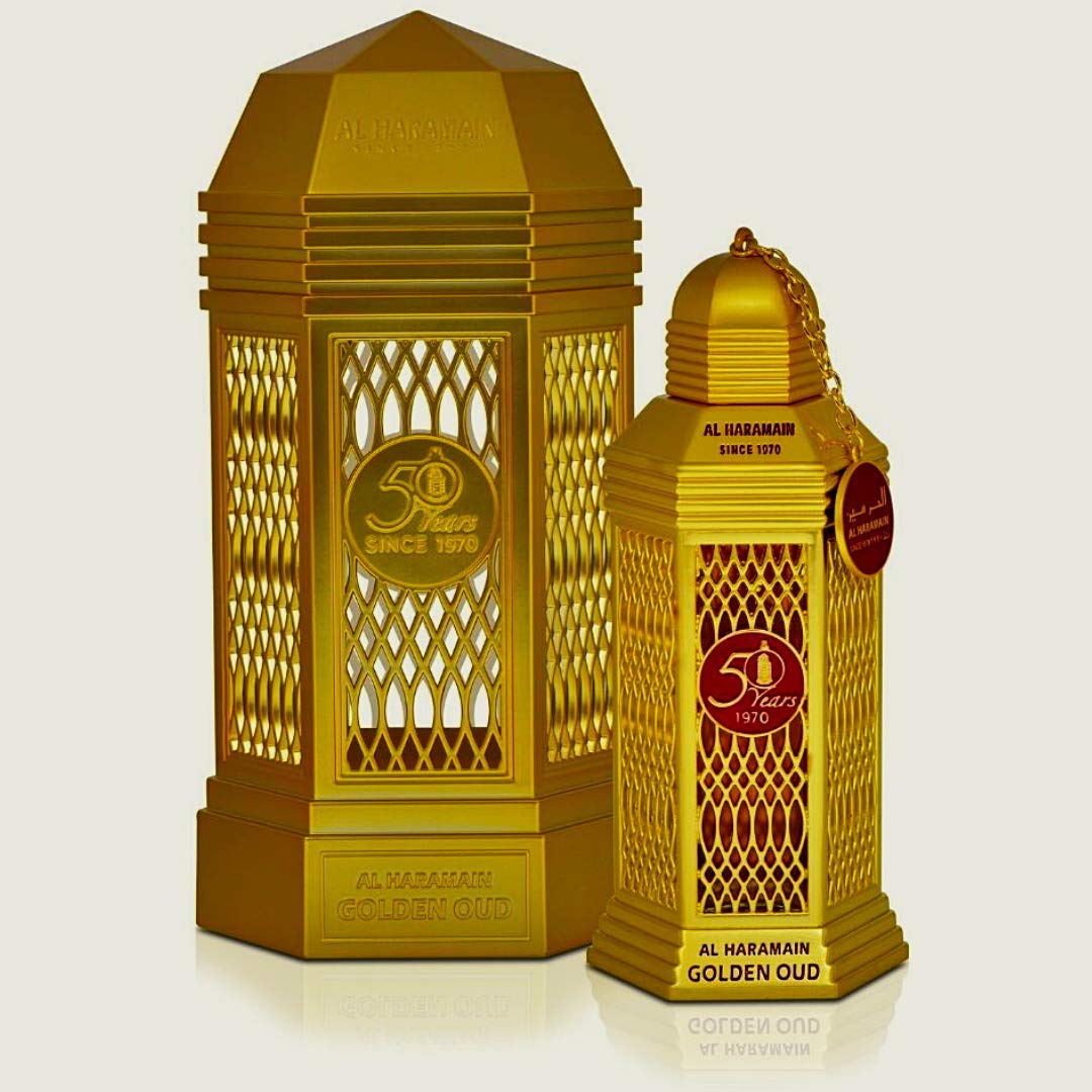 Al Haramain Golden Oud and Men Amber Spicy Timeless Elegance With Notes of - Thumbnail 3
